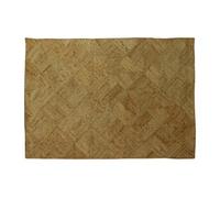 Tapis rectangle 100% jute tressé - 200 x 290 cm - Naturel - DAYA