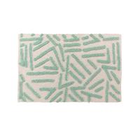 Douceur d'Intérieur – Tapis rectangle Athena 60 x 90 cm coton & polyester tufté – Sauge