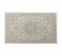 Tapis rectangle 68 x 110 cm viscose tissee cherine Naturel
