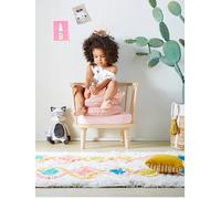 Tapis rectangle XL imprimé coloré losanges multicolore TU