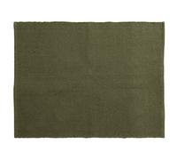 Tapis rectangulaire 130x170 cm pur coton collection MOOREA vert kaki