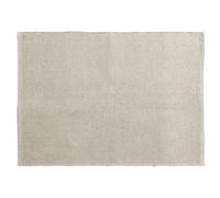 Tapis rectangulaire 170x240 cm pur coton MOOREA beige naturel