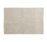 Tapis rectangulaire 60x90 cm pur coton collection MOOREA beige naturel