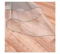 Tapis rectangulaire antidérapant et imperméable en plastique transparent de 2 mm d'épaisseur pour cuisine/buanderie/entrée facile à nettoyer pour la maison et l'extérieur