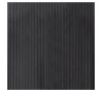 Tapis rectangulaire gris 100x100 cm bambou