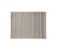 Tapis de séjour Atmosphera - Tapis rectangulaire intérieur et extérieur Losange - 120 x 170 cm - Noir et blanc
