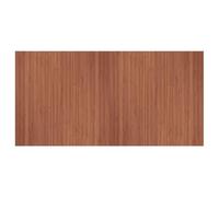 vidaXL Tapis rectangulaire Marron 100x200 cm Bambou, Tapis de Salon, Tapis rectangulaire, Tapis Moderne, Tapis de Chambre à Coucher, Tapis en Bambou