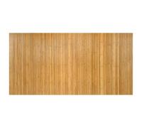Tapis rectangulaire naturel 100x200 cm bambou