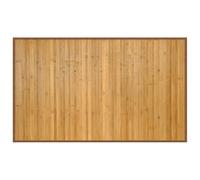 Tapis rectangulaire naturel 60x100 cm bambou
