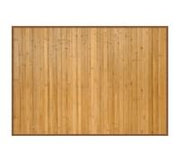 Tapis rectangulaire naturel 70x100 cm bambou