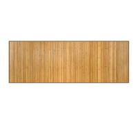 Tapis rectangulaire naturel 70x200 cm bambou
