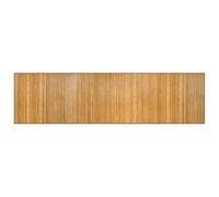 Tapis rectangulaire naturel 80x300 cm bambou