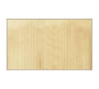 vidaXL Tapis rectangulaire Naturel Clair 60x100 cm Bambou, Tapis de Salon, Tapis de Cuisine, Tapis rectangulaire, Tapis de Chambre à Coucher