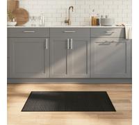 Tapis rectangulaire noir 60x100 cm bambou tapis de salon vidaXL