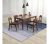 Tapis rectangulaire pour chambre à coucher, salle à manger, salon, entrée, tapis de sol résistant à l'humidité, décoration de chambre d'enfant, 180 x 280 cm