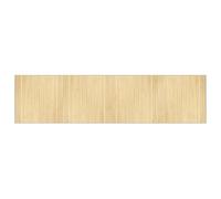 Tapis rectangulaire vidaXL Naturel Clair 100x400 cm Bambou, Tapis de Salon et de Chambre à Coucher