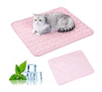 Tapis Refrigerant Chien, 2025 Tapis Rafraîchissant pour Chien, Pet Cooling Mat pour Chiens de Petite et Moyenne Taille ou Chats Reste Froid Plus Longtemps (#C, XS)