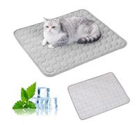 Tapis Refrigerant Chien, 2025 Tapis Rafraîchissant pour Chien, Pet Cooling Mat pour Chiens de Petite et Moyenne Taille ou Chats Reste Froid Plus Longtemps (#B, XXL)