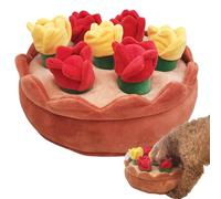 Tapis reniflant pour chien, tapis d'alimentation pour renifler les animaux - Coussin renifleur pour chiots,Distributeur de Puzzle à alimentation lente pour chiot, ensemble de jouets à mâcher pour chie