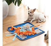 InnovaGoods® Tapis olfactif pour animaux Fooland, stimule l'odorat de votre animal et le garde occupé, avec 3 compartiments pour remplir de friandises ou de snacks, idéal pour les chiens et les chats.
