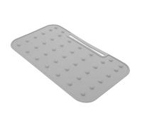 Tapis Repose-fer en Silicone Antidérapant pour Repassage à Vapeur | Support Fer à Repasser Suspendu, Surface Isolante, Rainures Antiglisse, Rangement Pratique pour Appartements, Voyages