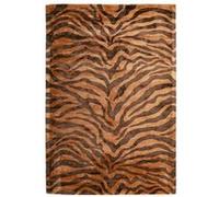 Tapis Rétro Motif Imprimé "Sinai" Marron Foncé 120 x 170 cm Marron G