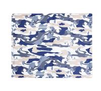Tapis réversible en PET - Polaire en peluche et nylon imperméable - design | Fond antidérapant pour carrelage et parquet - Surmatelas doux pour caisses, lits et meubles - Housse réversible