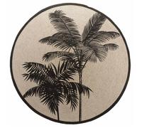 Tapis rond 120 cm tropic nature coton