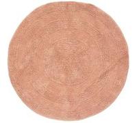 Tapis rond D120 spirale rose orangé Atmosphera - Rose Rose orangé