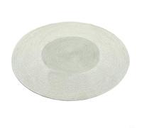 Tapis rond de style japonais pour salon et chambre à coucher, fabriqué en fibre de polyester avec une forte absorption d'eau et d'huile pour la propreté de la maison (2#)