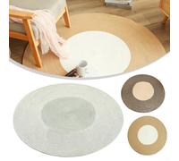 Tapis rond de style japonais pour salon et chambre à coucher, fabriqué en fibre de polyester avec une forte absorption d'eau et d'huile pour la propreté de la maison (4#)