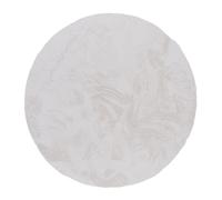 Tapis Rond Design "Nina" 200cm Blanc