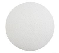 Tapis rond en silicone épais pour cuiseur vapeur pour autocuiseur Doublure anti-brûlure Usage commercial 18-40 cm (18 cm)