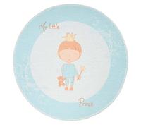 Tapis Rond Enfant Imprimé "Bambini V" 160cm Menthe