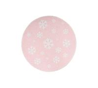 Tapis Rond Enfant Imprimé "Bambini VIII" 160cm Rose