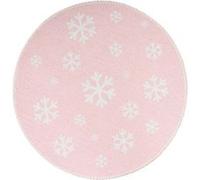 Tapis Rond Enfant Imprimé "Bambini VIII" 160cm Rose Rose G