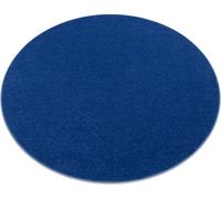 Tapis - rond ETON beige bleu cercle DIMENSION 100 cm
