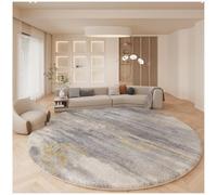 Tapis rond, moderne, minimalisme, confortable, antidérapant, lavable, pour salon, chambre à coucher, décoration d'intérieur