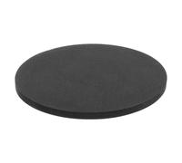 Tapis Rond pour Aquarium en EVA Noir, Base Protectrice Antidérapante | Barrière les Gouttes D'eau, Support Uniforme, pour Terrariums, Tables D'exposition et Études