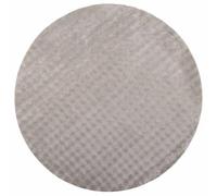 Tapis Rond SIROLO Sable Ø 120 cm en Polyester | Tapis rond,polyester,Ø 120 cm,sable,lavable en machine,dérapant,chauffage au sol,intérieur extérieur