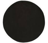 Atmosphera Tapis Rond Velours - Diam. 90 cm. - Noir
