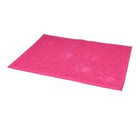 Tapis rose 40 x 60 cm pour bac à litière pour chat - Flamingo