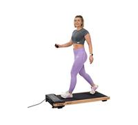Hop-Sport Tapis roulant électrique pliant 2 en 1, Walking Pad 8 km/h, Tapis de Course Extra Large 45 cm / 110 cm avec télécommande, Bluetooth, écran LCD, vitesse réglable HS-850WP Primo Noir
