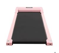 Tapis Roulant Plat Rose - Tapis de Course Électrique - Tapis de Marche Domestique Mini - Équipement de Fitness pour Course et Marche