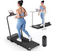 Tapis Roulant Pliable Tapis de Course Electrique 10KM/H Vitesse Réglable Ultra Silencieux avec télécommande et écran LCD pour Maison/Bureau