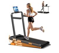 Tapis roulant UMAY à inclinaison de 16 %, 2,5 HP, silencieux, capacité de 150 kg, écran LED, télécommande, compact, pliable, pour la maison et le bureau