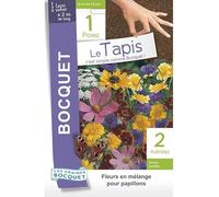 Tapis/Ruban de graines de fleurs à papillons en mélange - 15 g - LES GRAINES BOCQUET