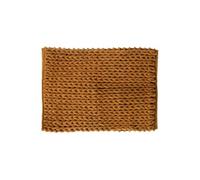 Paris Prix Tapis de salle de bain Tissé Épais 50x75 cm Marron Tabac
