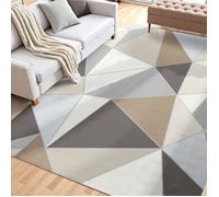 Tapis Salon 1 5 x 2 1 m pour Chambre Grand Tapis Chambre Lavable Antidérapant Poils Courts et Denses Doux Style Moderne