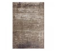 Tapis salon 120x170 NIYAT Argent , tapis en coton